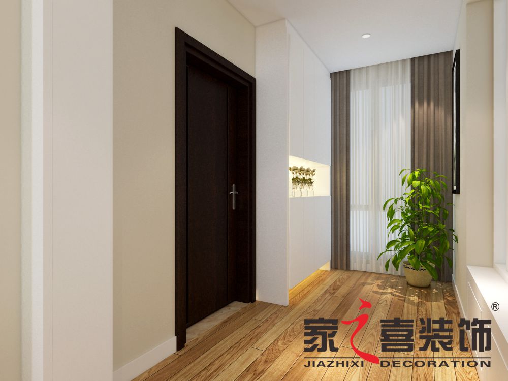 信陽裝修案例合惠園 現(xiàn)代風(fēng)格 140㎡